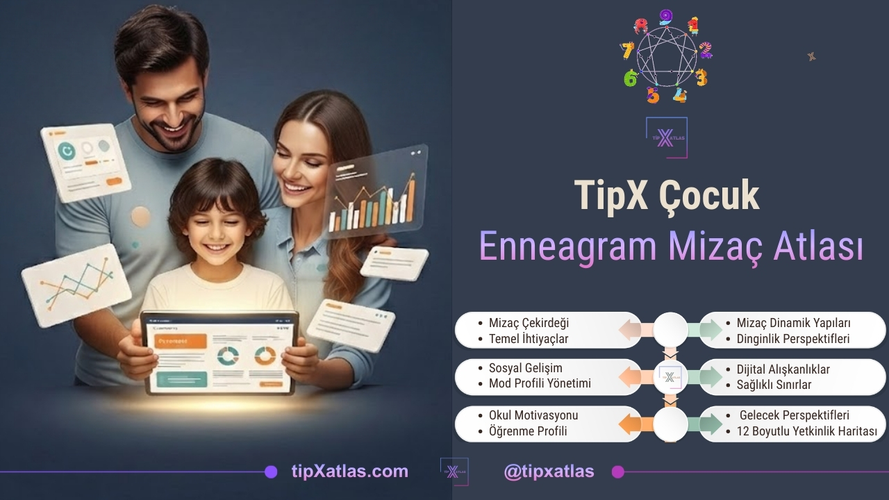 1211-TipX Enneagram Çocuk Mizaç Atlası (6-12 yaş)